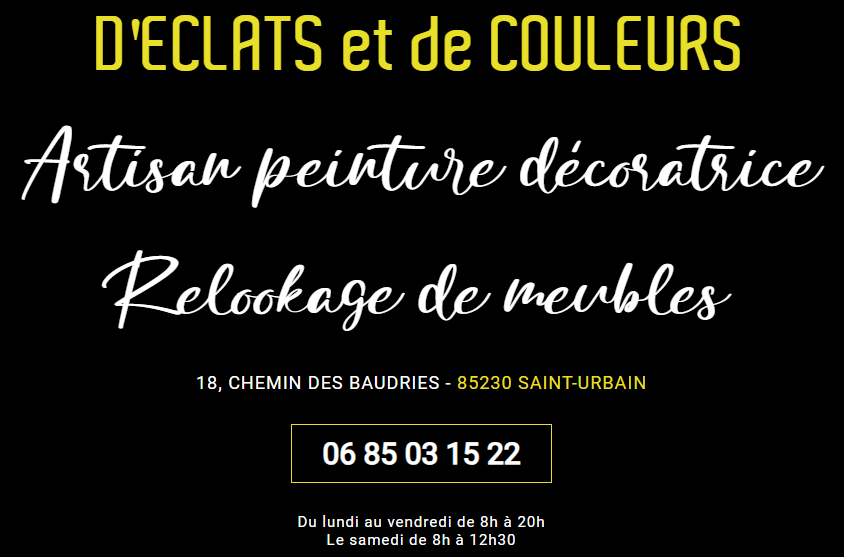 Logo D'ÉCLATS et de COULEURS